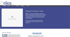 Desktop Screenshot of eikos.com