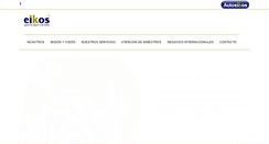 Desktop Screenshot of eikos.com.mx