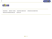 Tablet Screenshot of eikos.com.mx